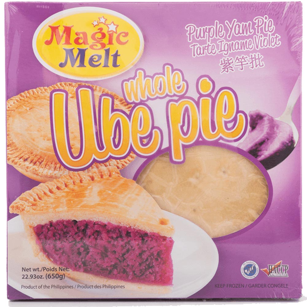 Magic Melt – Whole UBE Pie – Purple Yam Pie – 650 G
