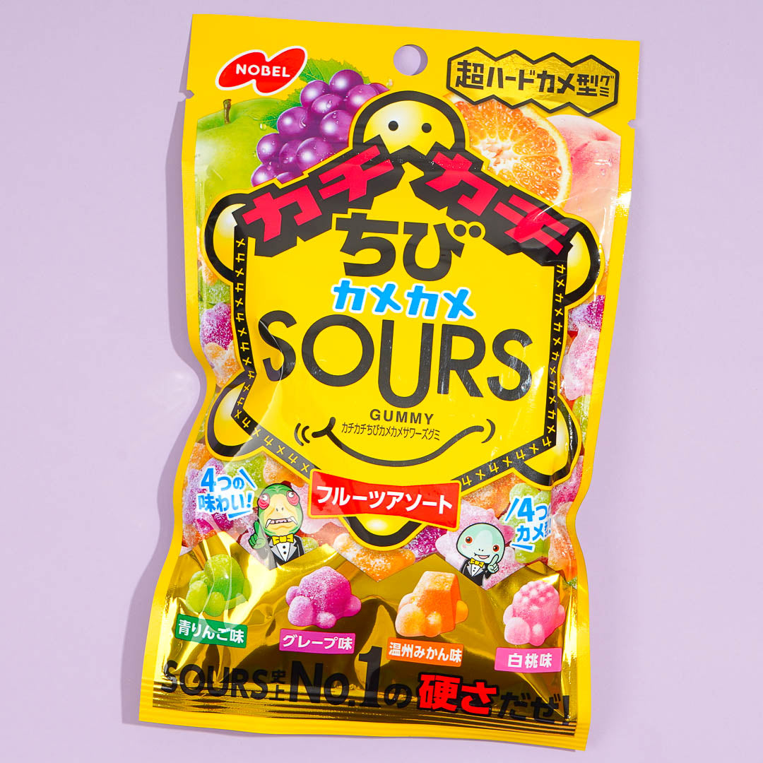 Nobel Kachikachi Chibi Sours Gummies – Assorted Fruits