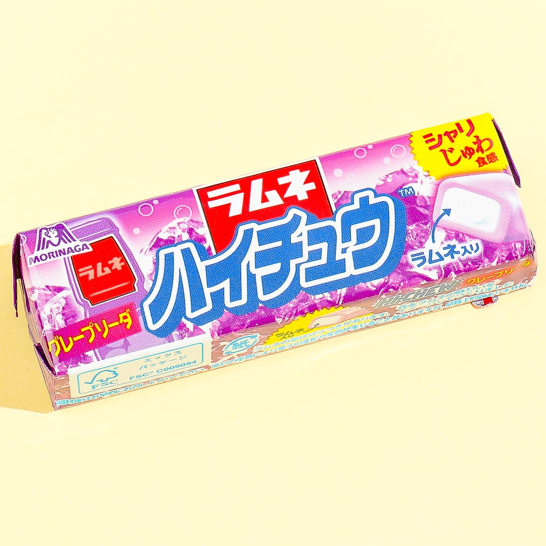 Hi-Chew Chewy Candy – Ramune Grape Soda