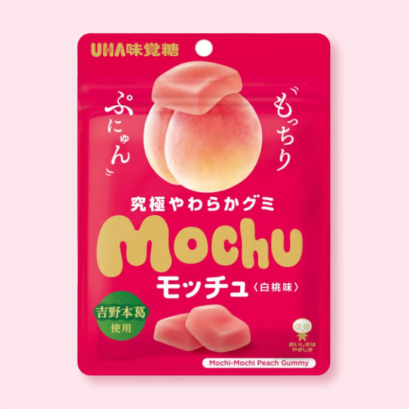 UHA Mikakuto Mochu Gummy – White Peach