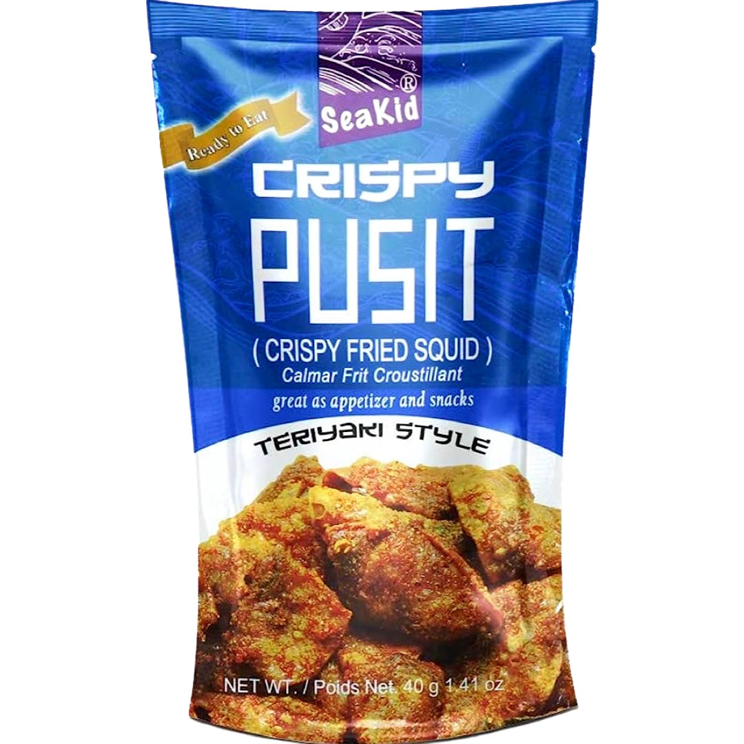 Seakid – Crispy Pusit – Teriyaki Style – 40 G