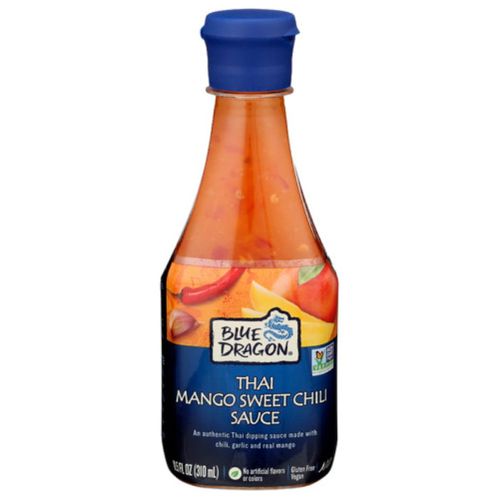 Blue Dragon – Sweet Chili Mango Sauce, 10.5 oz (Pack of 6)