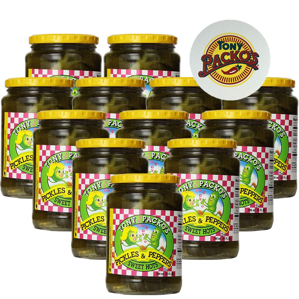 Tony Packo’s Pickle & Pepper Sweet Hot 24 Oz – Pack Of 12