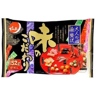 Denroku “Aji no Kodawari, Rice Cracker MIX” 152g