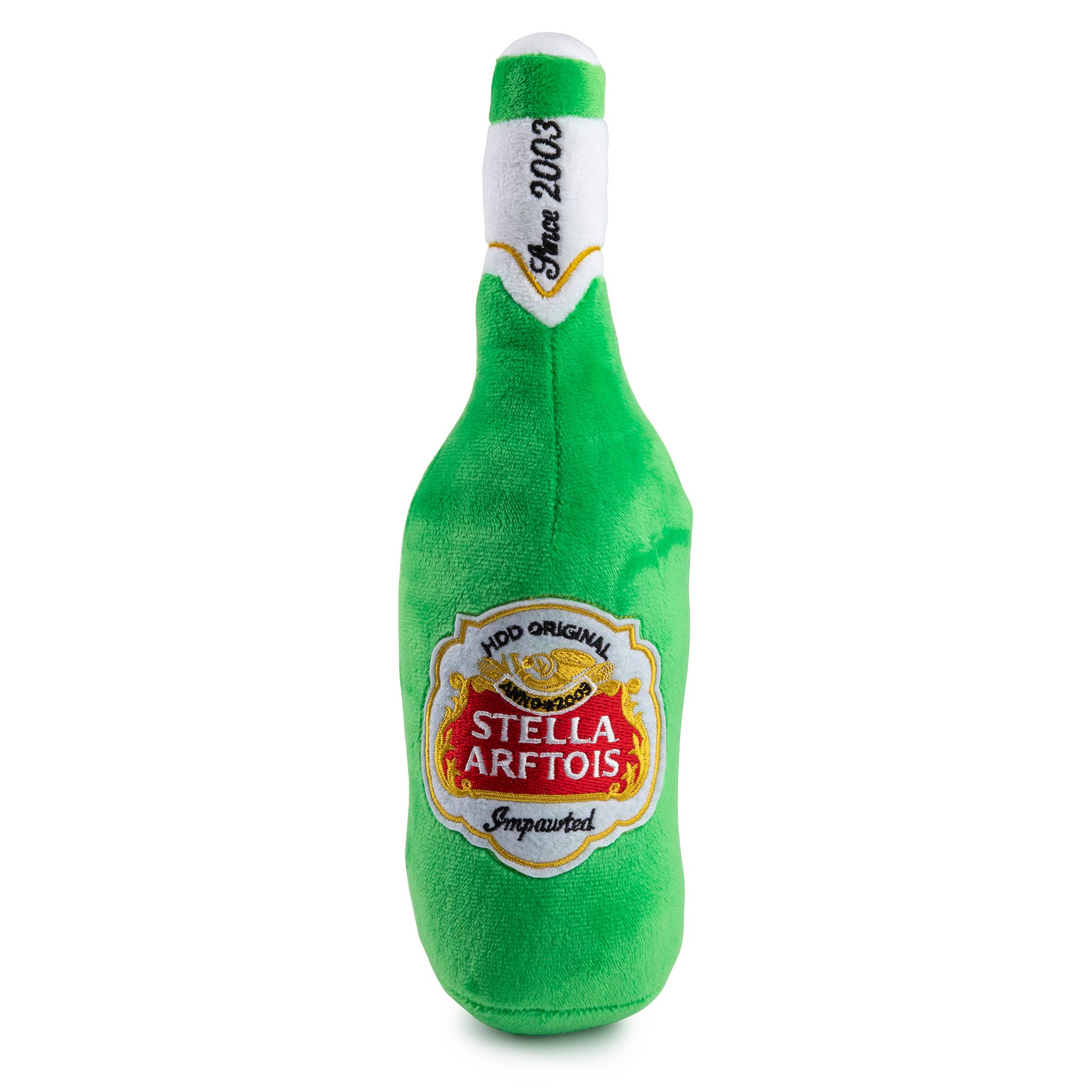 Haute Diggity Dog – Stella Arftois Beer Bottle Squeaker Dog Toy