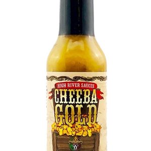 High River Sauces Cheeba Gold Barbados Style Scotch Bonnet Pepper Sauce, 5oz.