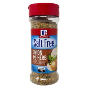 McCormick Salt Free Onion & Herb Seasoning – 4.16oz.