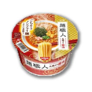 Nissin – Men Shokunin Shoyu with Whole Wheat and Kombu Noodles