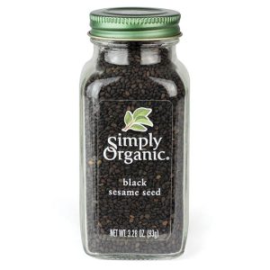 Simply Organic Black Sesame Seeds – Nutty, Organic Flavor Boost