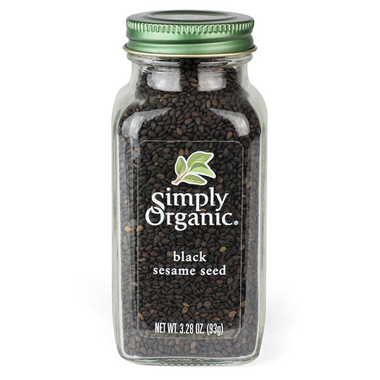 Simply Organic Black Sesame Seeds – Nutty, Organic Flavor Boost