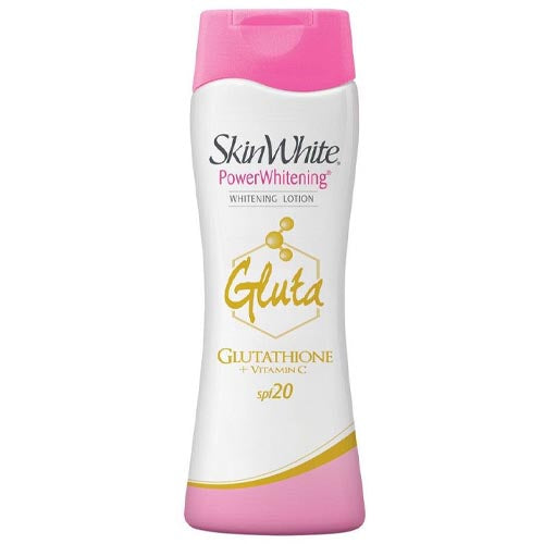 SkinWhite – Power Lotion – Gluta – Glutathione + Vitamin C – SPF 20 – 200 ML