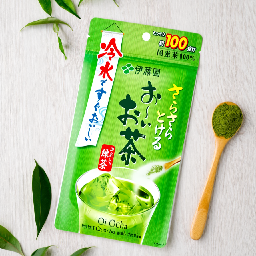 Dodgers Shohei Ohtani Recommend Ito En Oi Ocha Matcha Powder 80g (Green Tea) Resealable Bag Made in Japan – Tokyo Sakura Mall