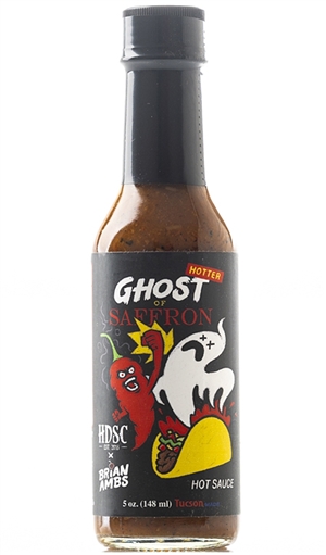 High Desert Sauce Hotter Ghost of Saffron Hot Sauce, 5oz.
