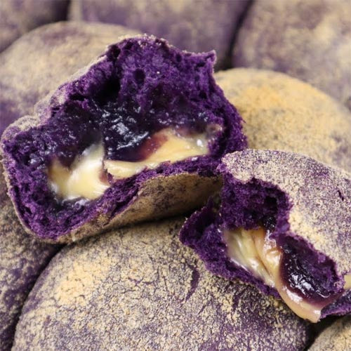 Kagat Bakery – UBE Bread with UBE Jam + Cheese Inside – 6 Pieces