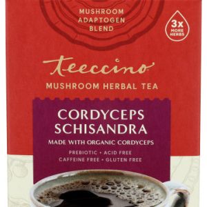 Teeccino Tea Schisandra Mushroom 10 Ct – Pack Of 6