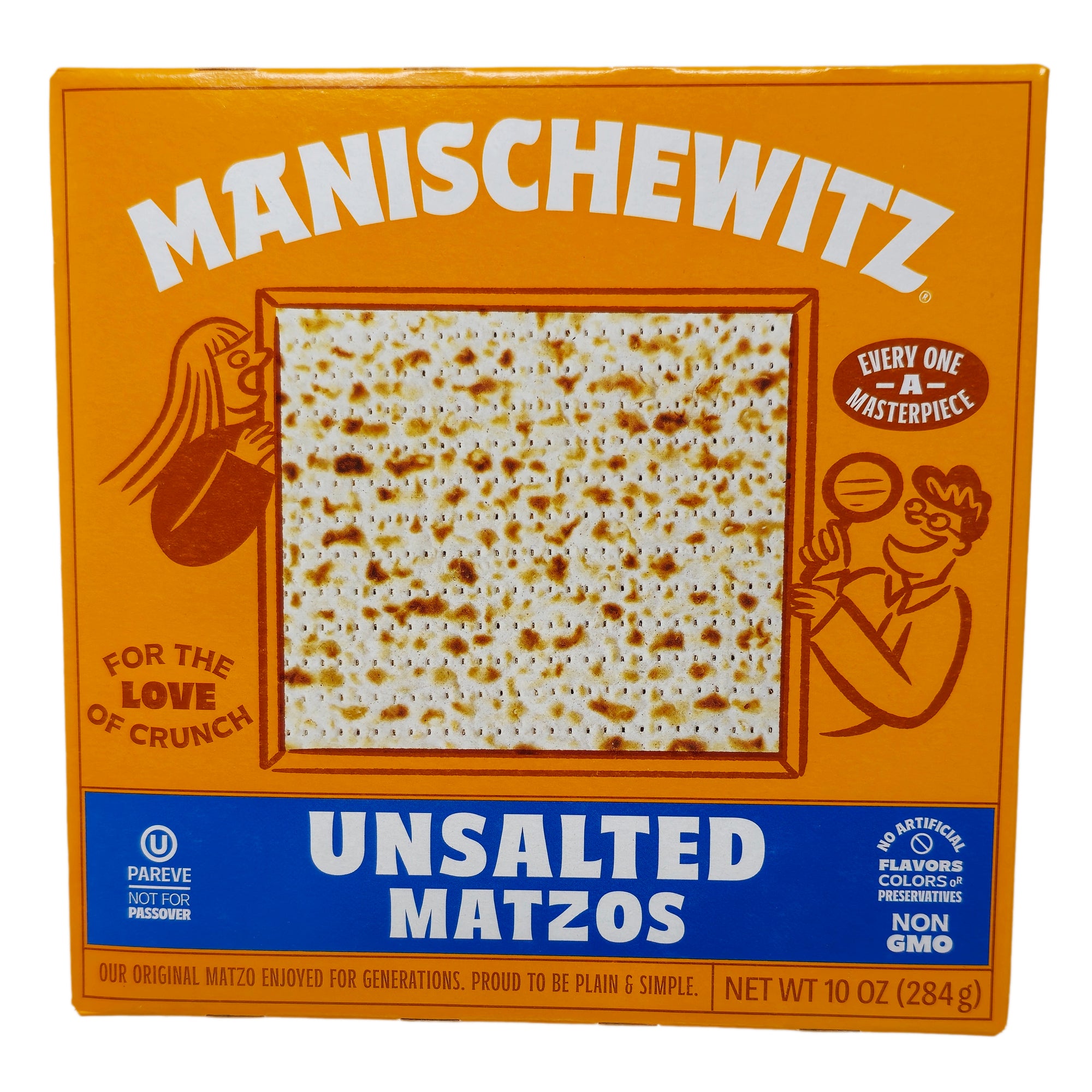 Manischewitz Unsalted Matzos – 10oz.