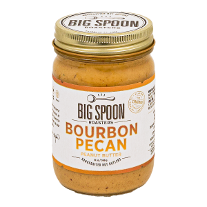 Big Spoon Roasters – Bourbon Pecan Peanut Butter: 13 oz Jar