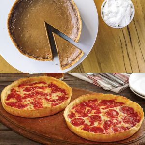 Beatrix Oh My! Caramel Pie & 2 Lou’s Pizzas