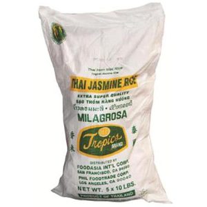 Tropics Thai Jasmine Rice Extra Super Quality Milagrosa