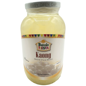 Barrio Fiesta – Sugar Palm Fruit in Syrup – Kaong – White – 24 OZ
