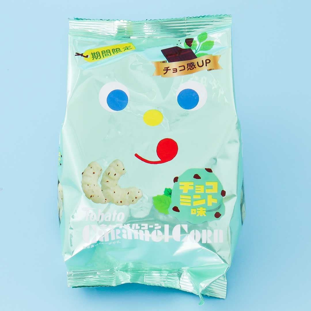 Tohato Caramel Corn – Choco Mint