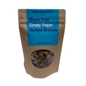 Upstate Granola Simply Vegan Granola Bag, Gluten Free – 8 bags x 8oz case