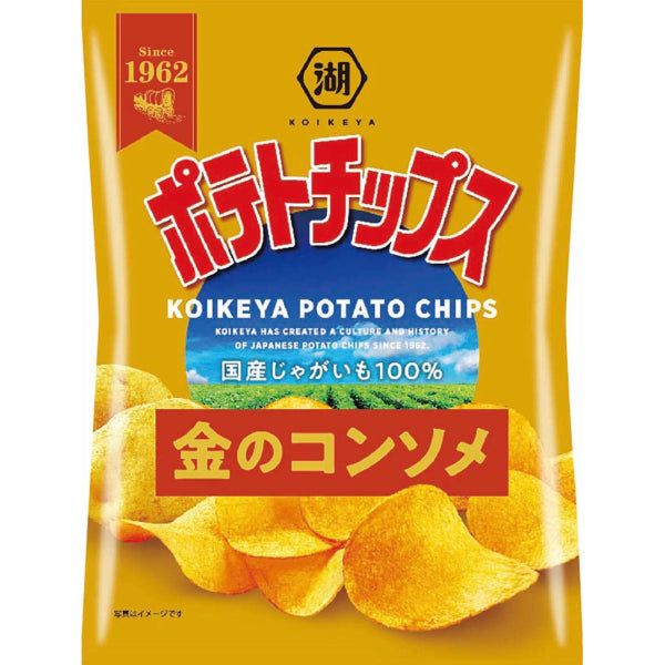 KOIKEYA Potato Chips Golden Consommé – Tokyo Snack Land