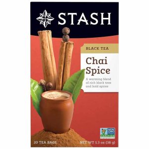 Stash – Chai Spice Tea, 20 Bags | Pack of 6