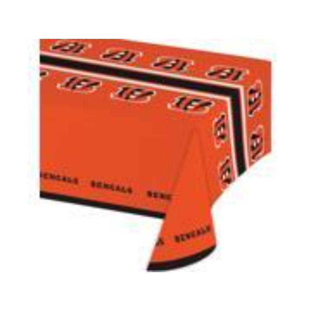 Creative Converting – Cincinnati Bengals Table Cover, 1 Each