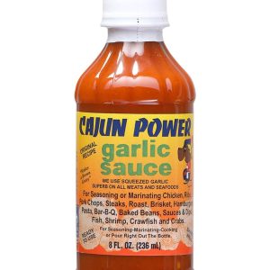 Hot Sauce Cajun Power Garlic Sauce 8 oz Louisiana Heat 5