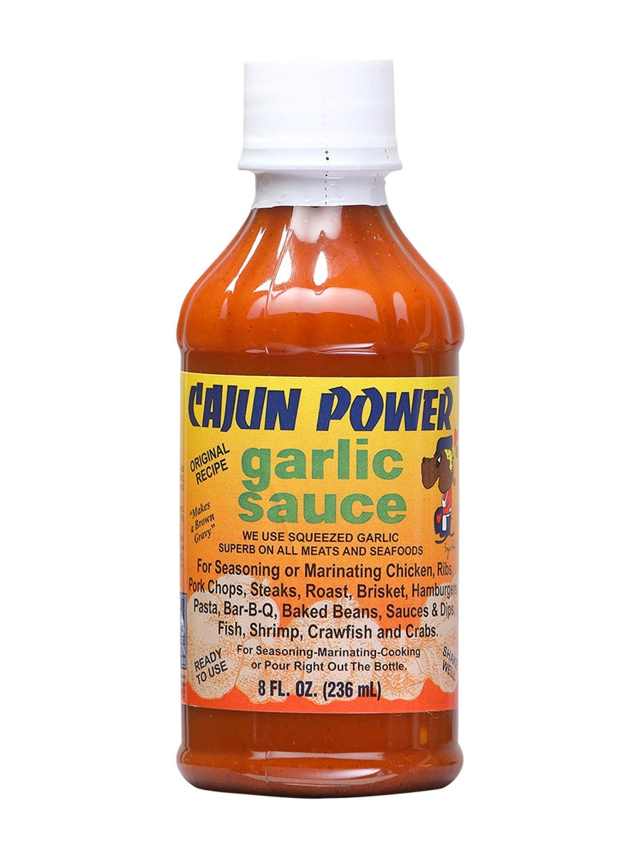 Hot Sauce Cajun Power Garlic Sauce 8 oz Louisiana Heat 5