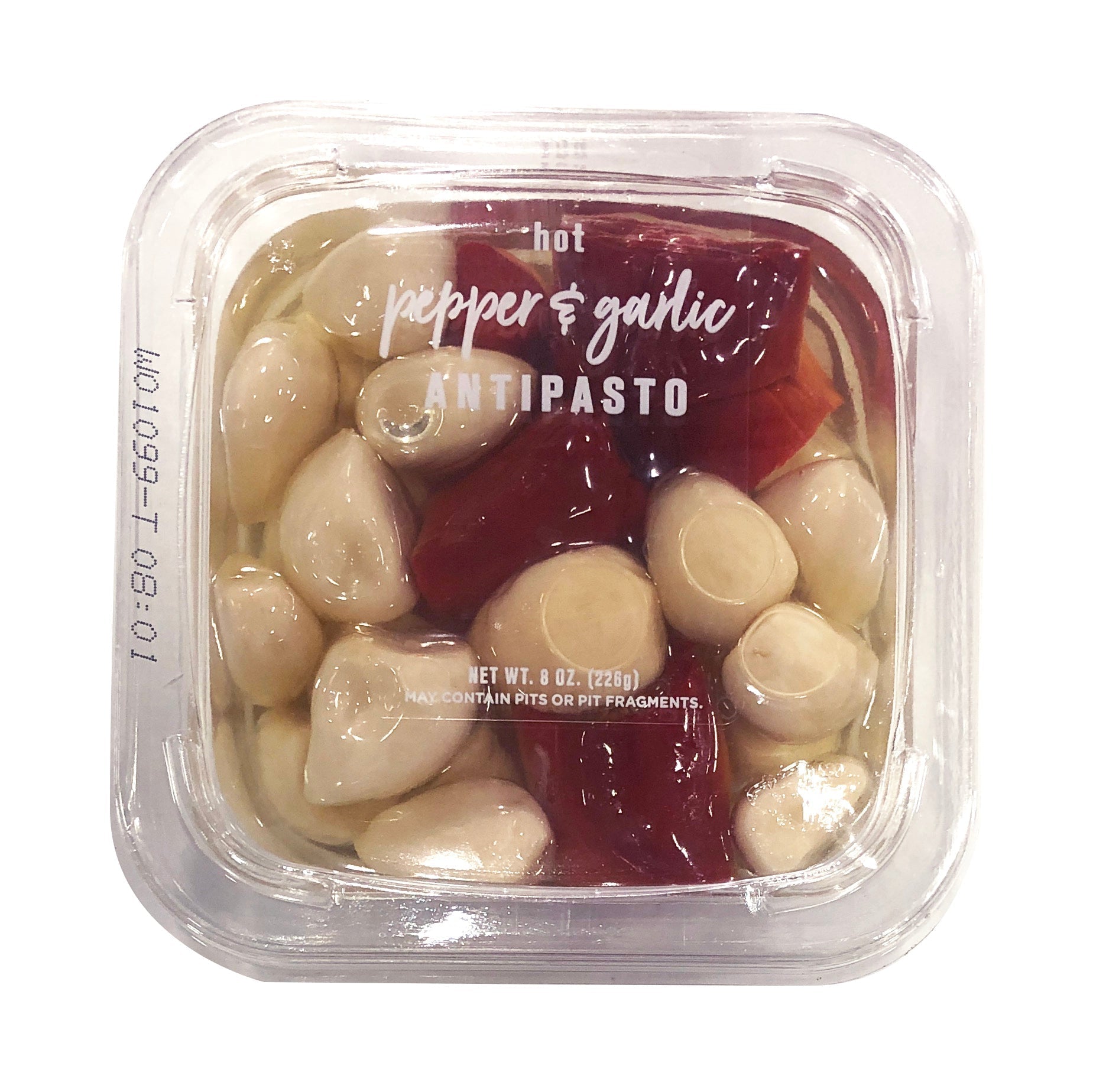Delallo – Antipasto Garlic Pepper, 8 Oz (Pack of 12)