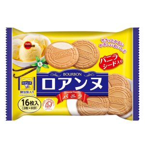 Bourbon Roanne Vanilla 16 pieces biscuit Made in JAPAN – Tokyo Snack Land