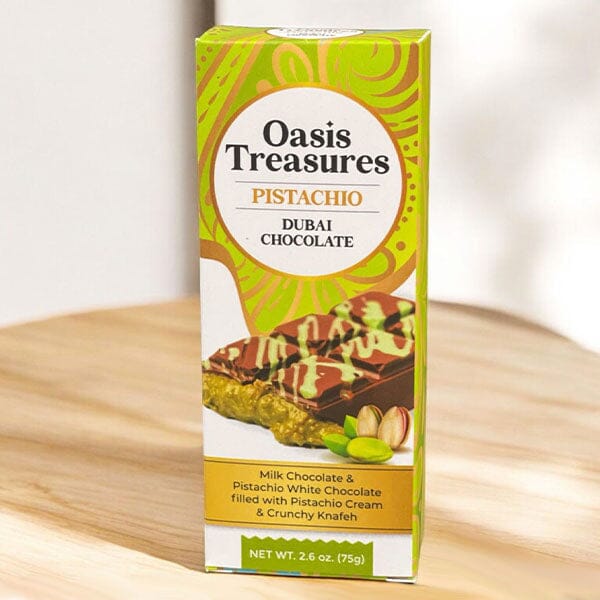 Dubai Viral Chocolate Bar Pistachio (As Seen On Tik Tok) – 2.6oz