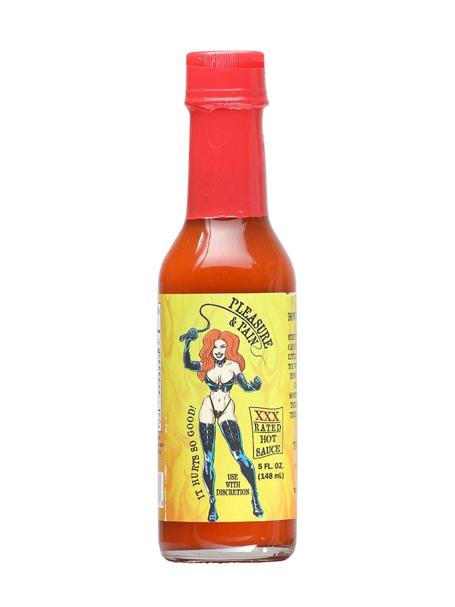 Hot Sauce Pleasure & Pain It hurts so good! 5oz Heat 8