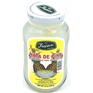 Tropics – Nata De Pina Pineapple Gel in Syrup – 12 OZ