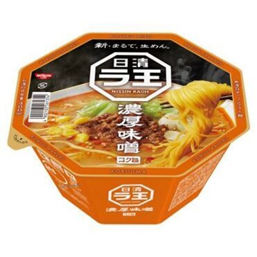 Nissin “Raoh, Miso Flavor” Cup, 118g