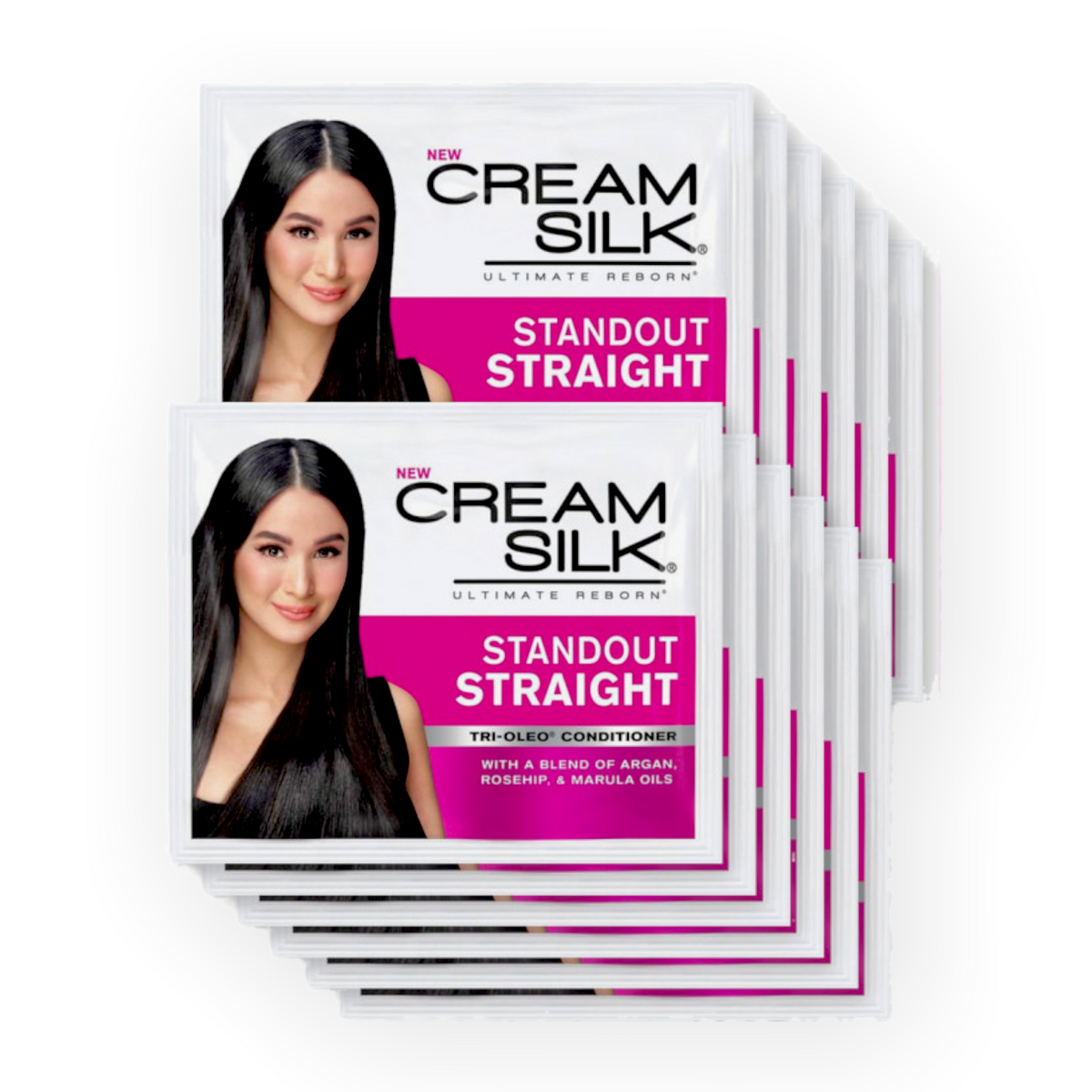 Cream Silk – Conditioner – Standout Straight 12 sachet x 11 ML (PINK)