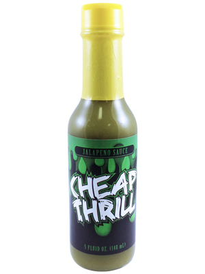 Cheap Thrill Jalapeno Hot Sauce, 5oz.