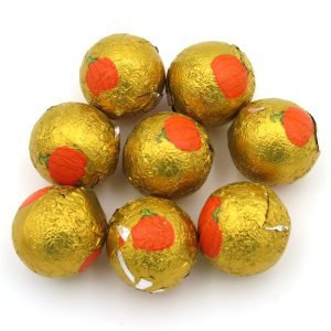Choco-Fluff Pumpkins