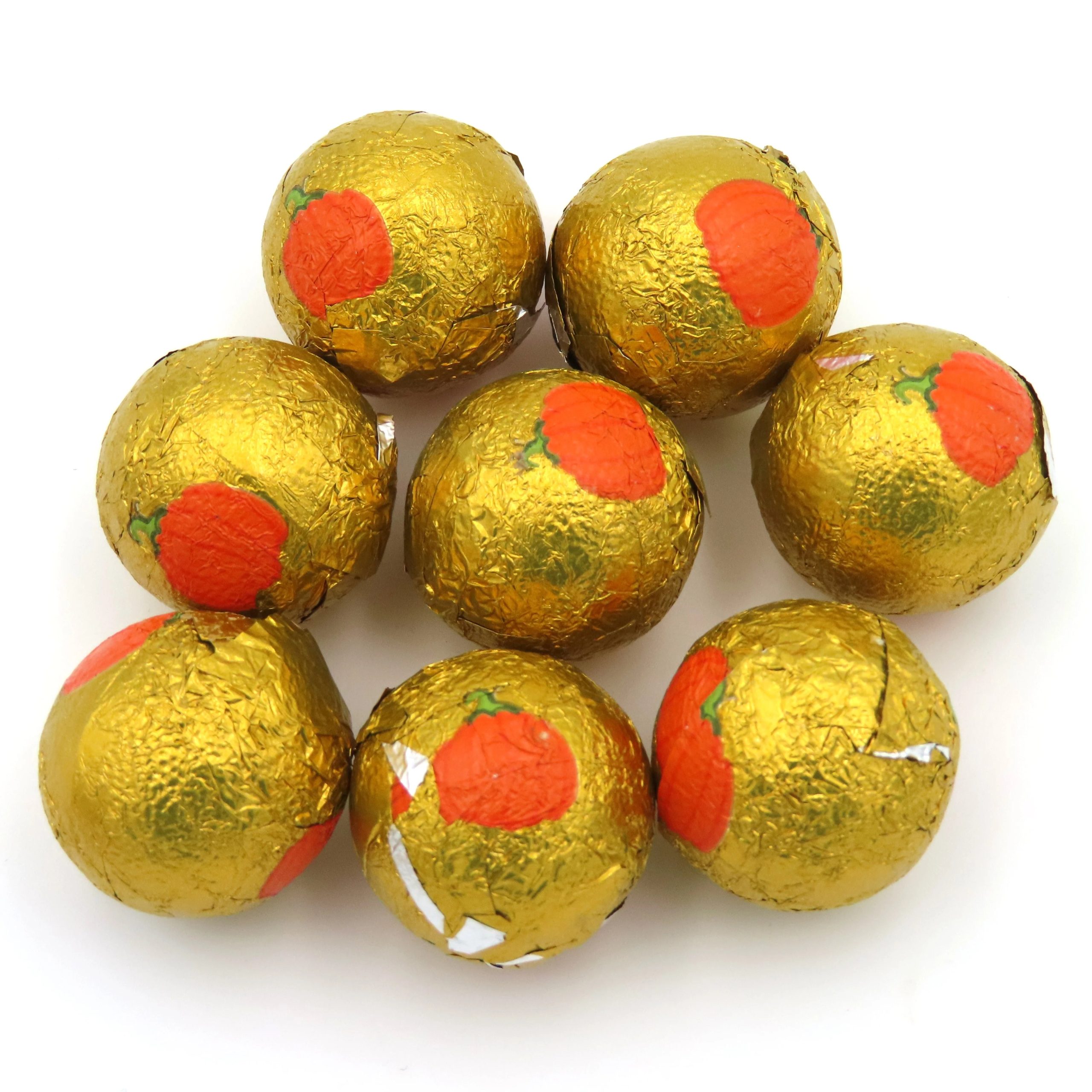 Choco-Fluff Pumpkins