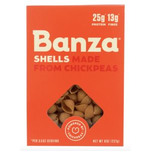 Banza – Chickpea Pasta Shells, 8oz