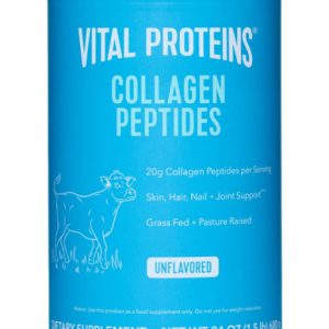 Vital Proteins Collagen Peptides Powder, Unflavored, 24 oz, 20g per Serving, Grass-Fed, Supports Skin, Hair, Nails and Joints
