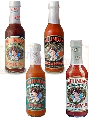 Melinda’s Habanero 4 Pack Gift Set