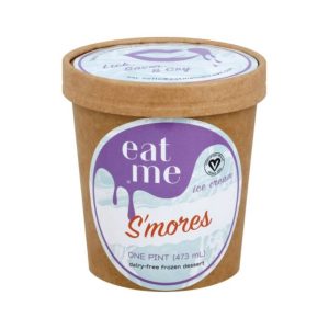 S’mores Vegan Ice Cream Pints – 8 x 16oz