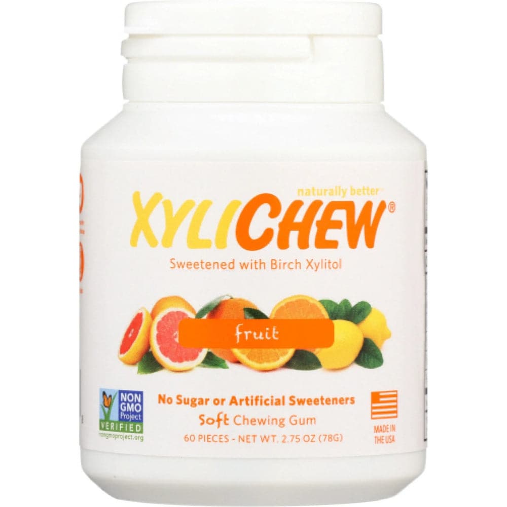 Xylichew – Sugar-free Gum Fruit Jar