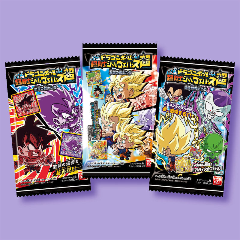 Dragon Ball Clash of Warriors Wafer With Sticker
