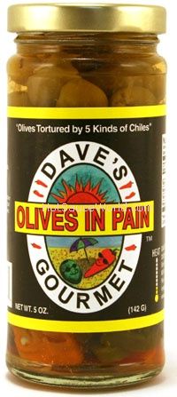 Dave’s Gourmet Olives in Pain
