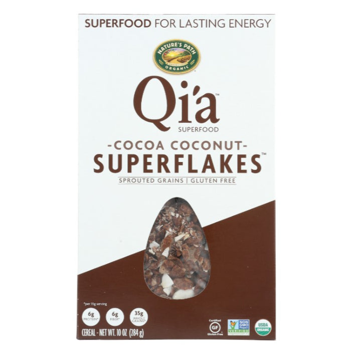 Nature’s Path Cereal Cocoa Coconut Superflakes Organic 10 Oz – Pack Of