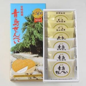 Aoshima Senbei 12pcs – Miyazaki’s Classic Cream Sandwich Crackers
